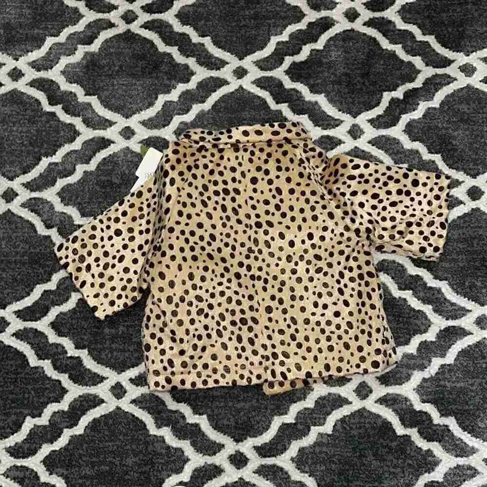 Stylish Leopard Print Kids Jacket - Picture 2 of 2